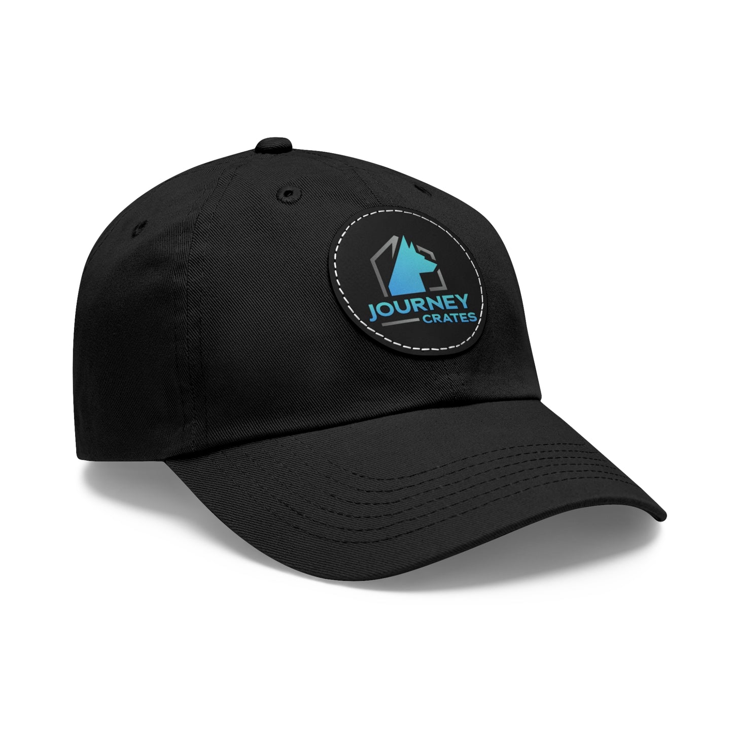 Stylish Dad Hat with Leather Patch