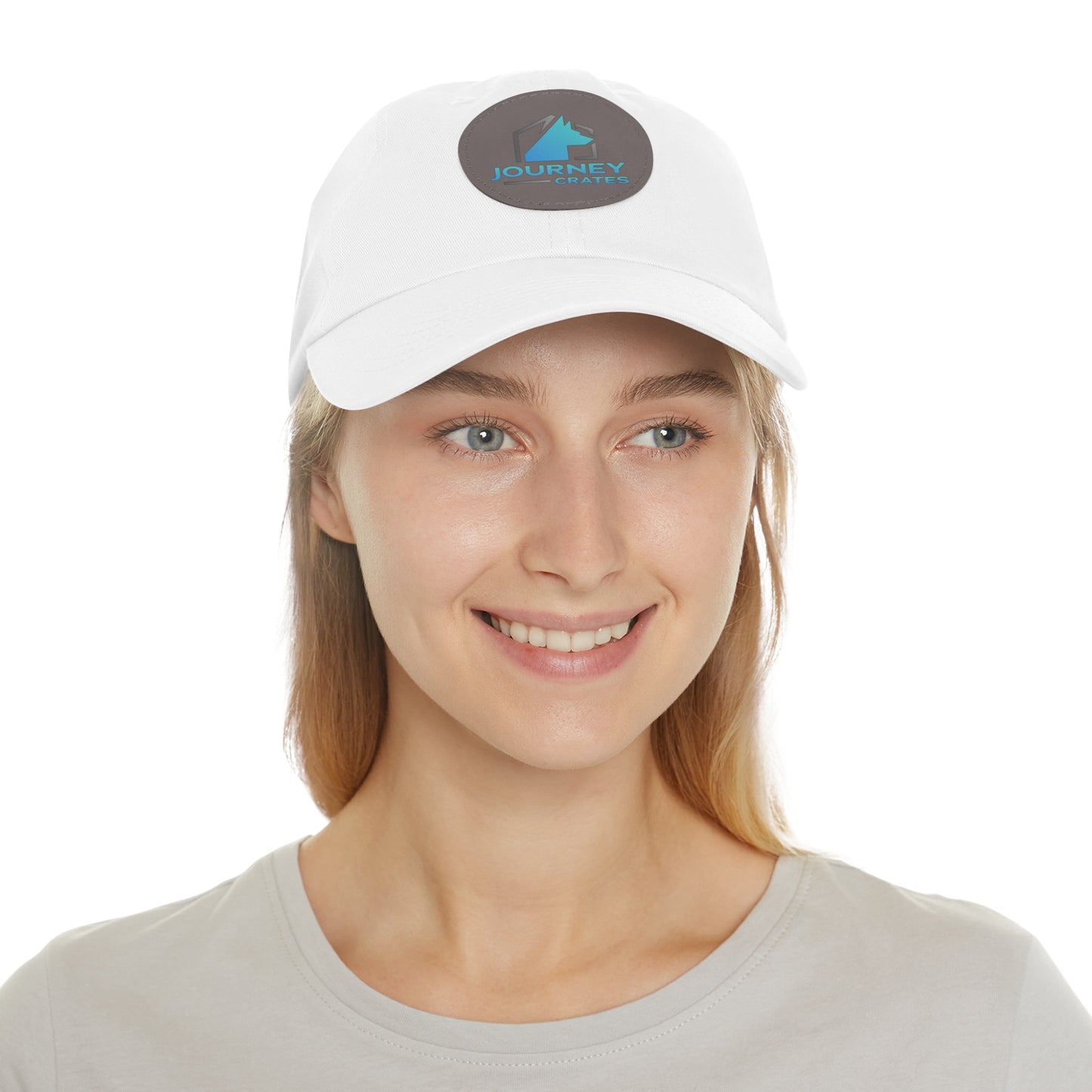 Stylish Dad Hat with Leather Patch