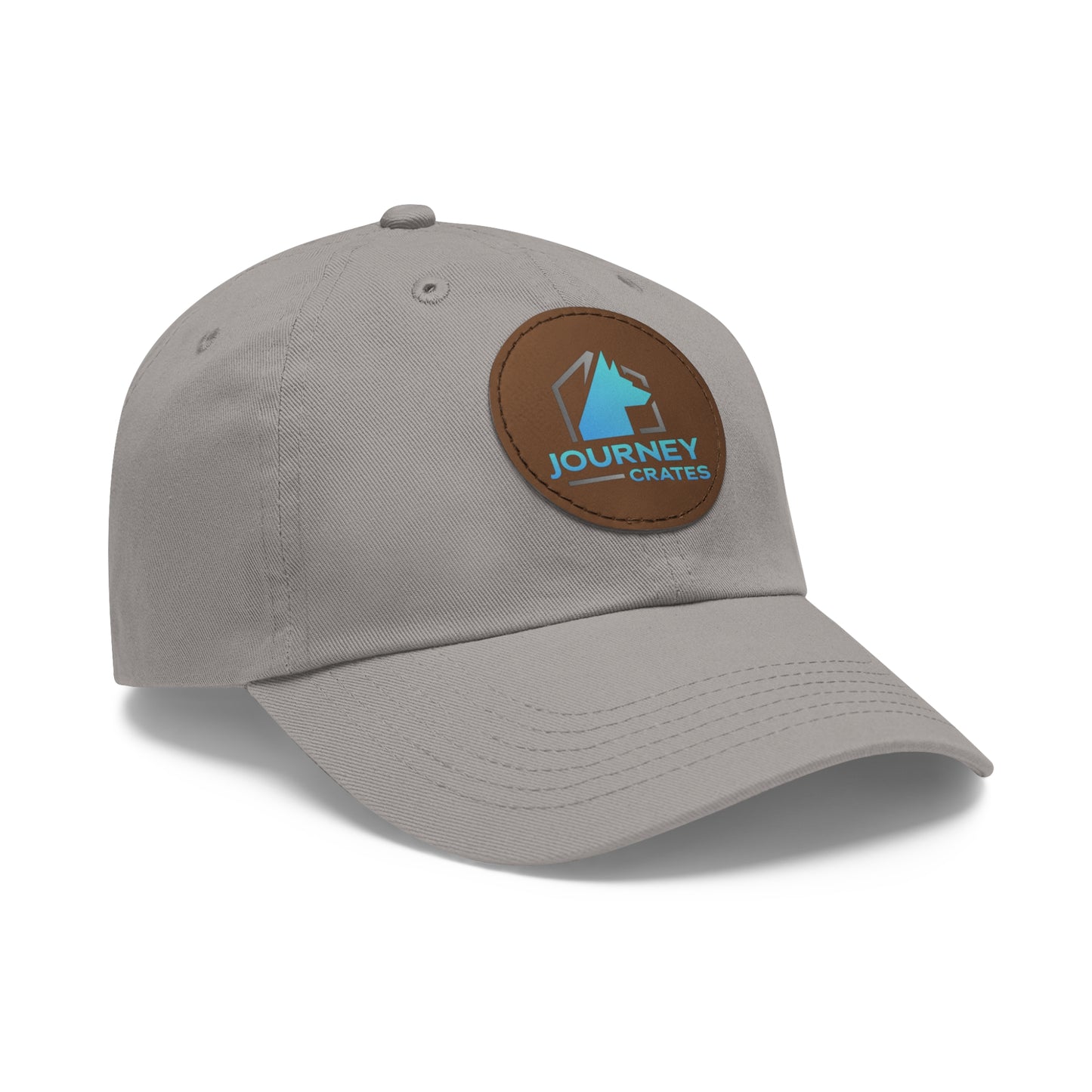 Stylish Dad Hat with Leather Patch