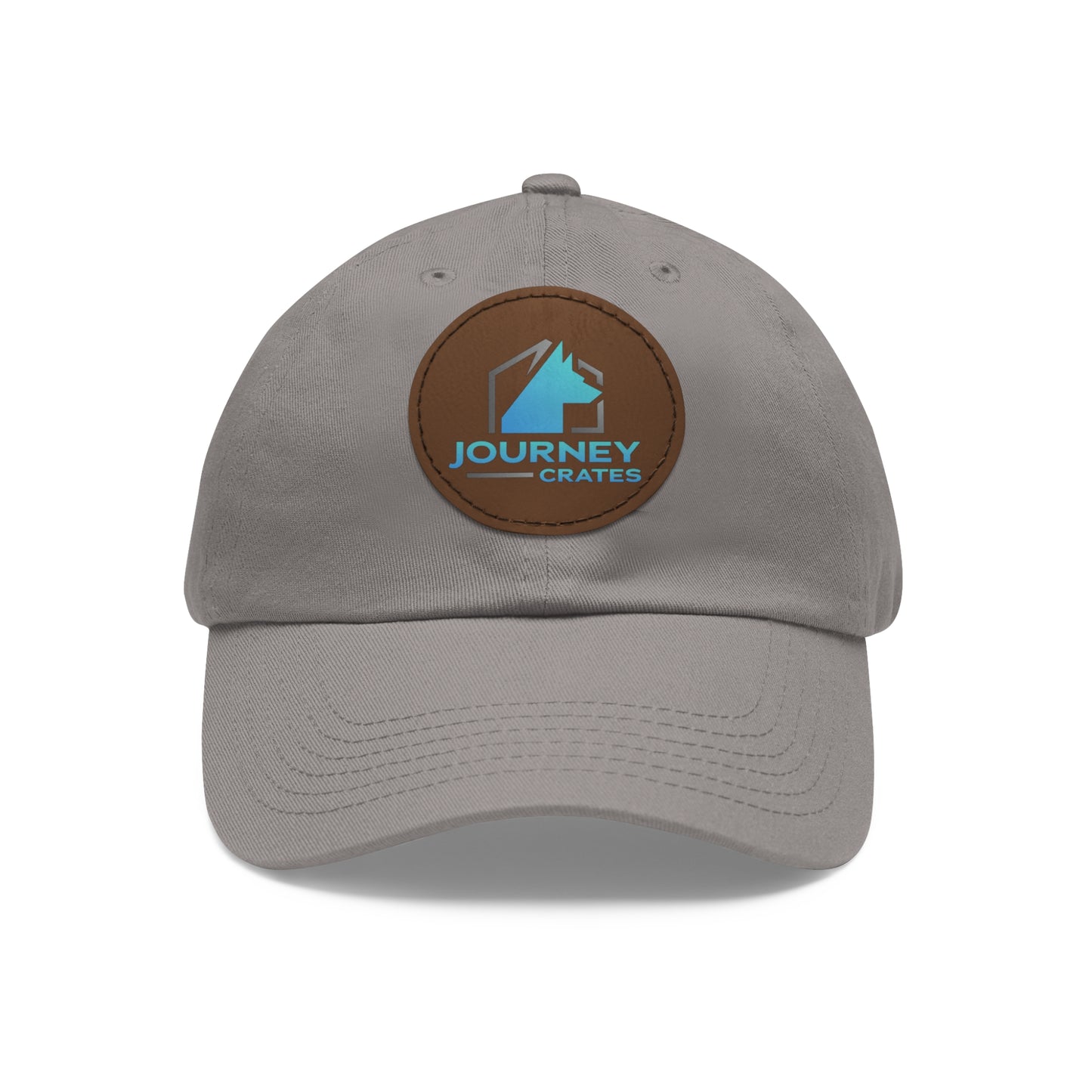 Stylish Dad Hat with Leather Patch