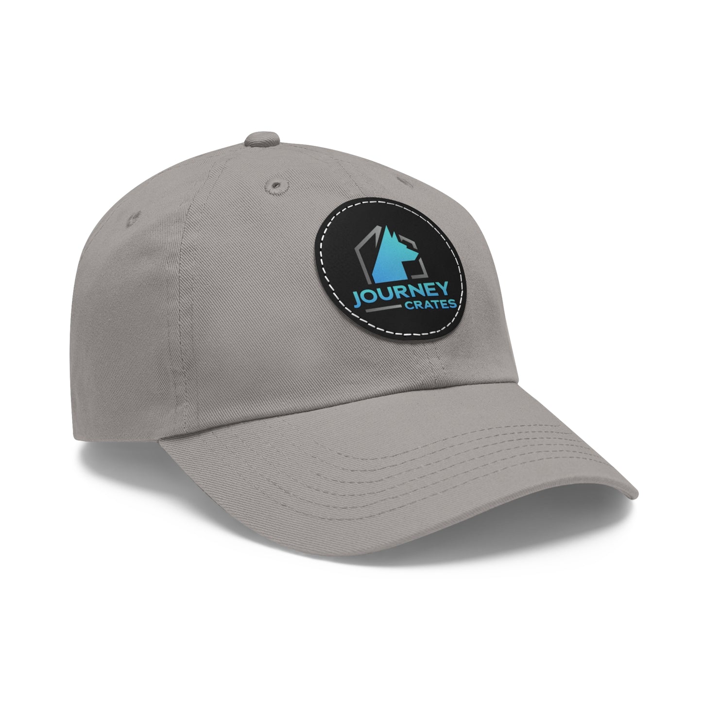 Stylish Dad Hat with Leather Patch