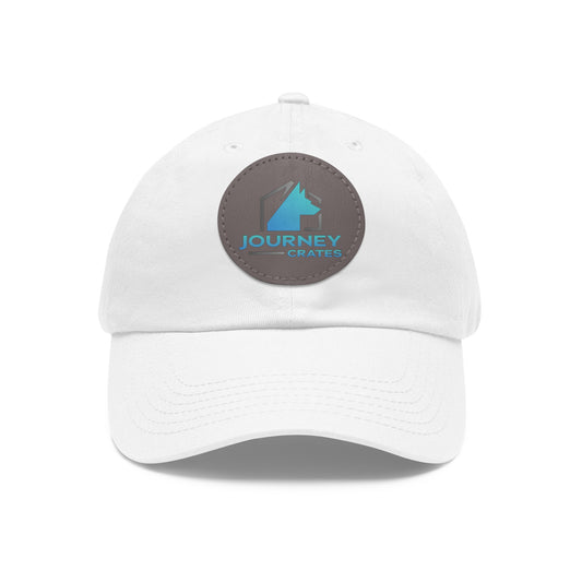 Stylish Dad Hat with Leather Patch