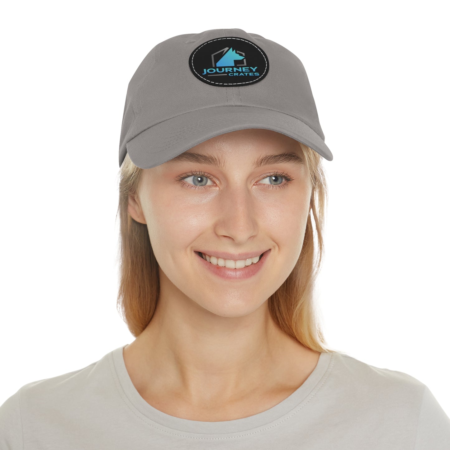 Stylish Dad Hat with Leather Patch