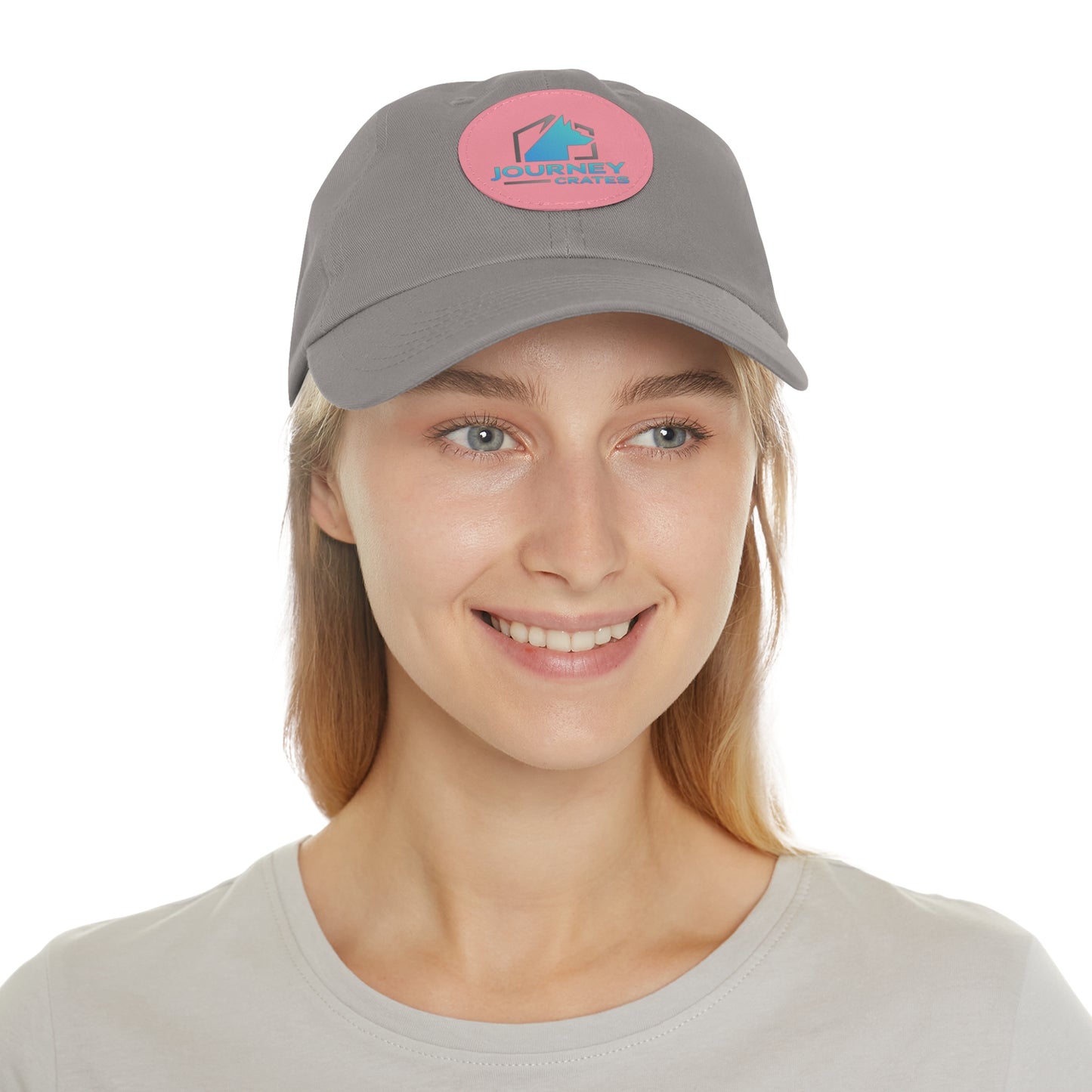 Stylish Dad Hat with Leather Patch