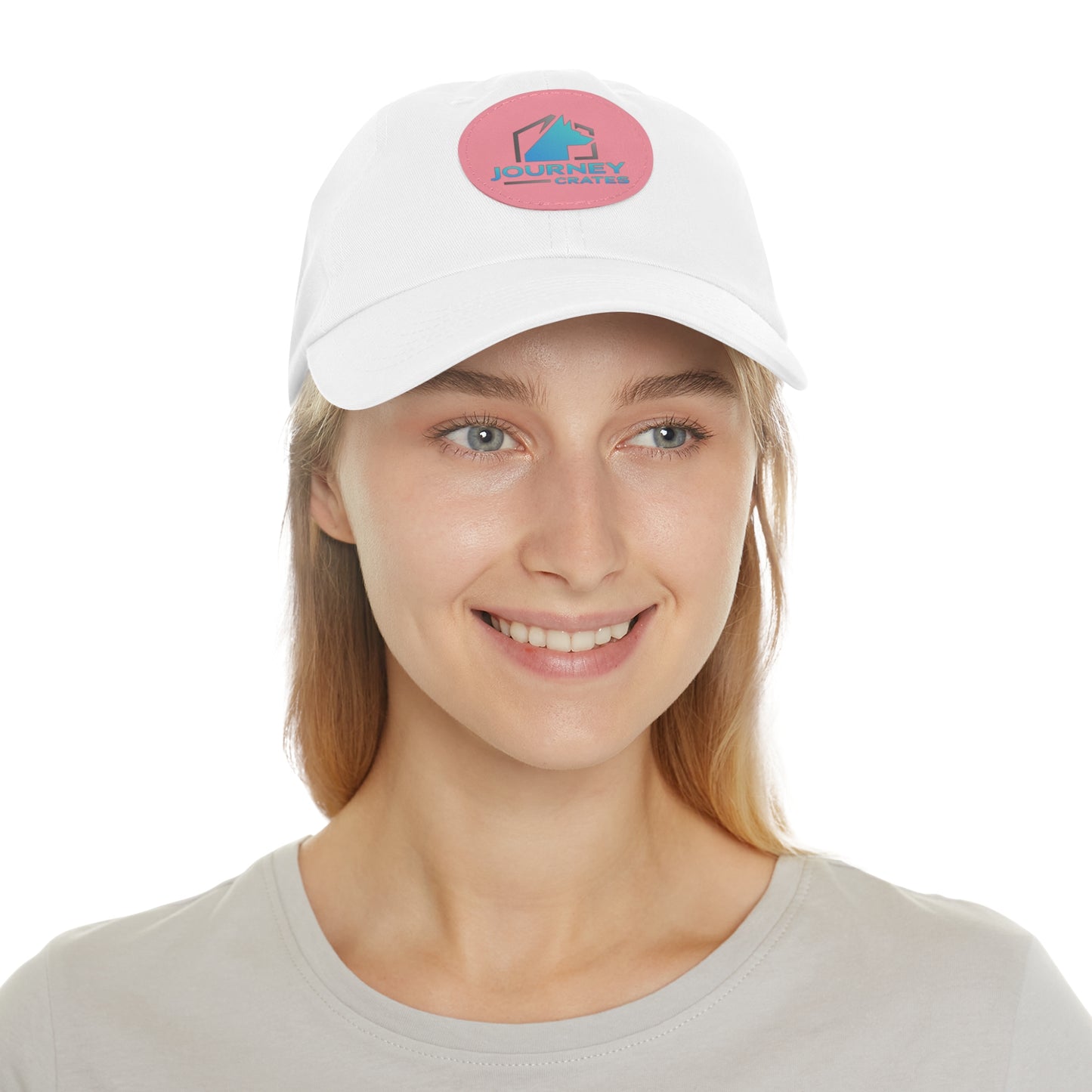Stylish Dad Hat with Leather Patch