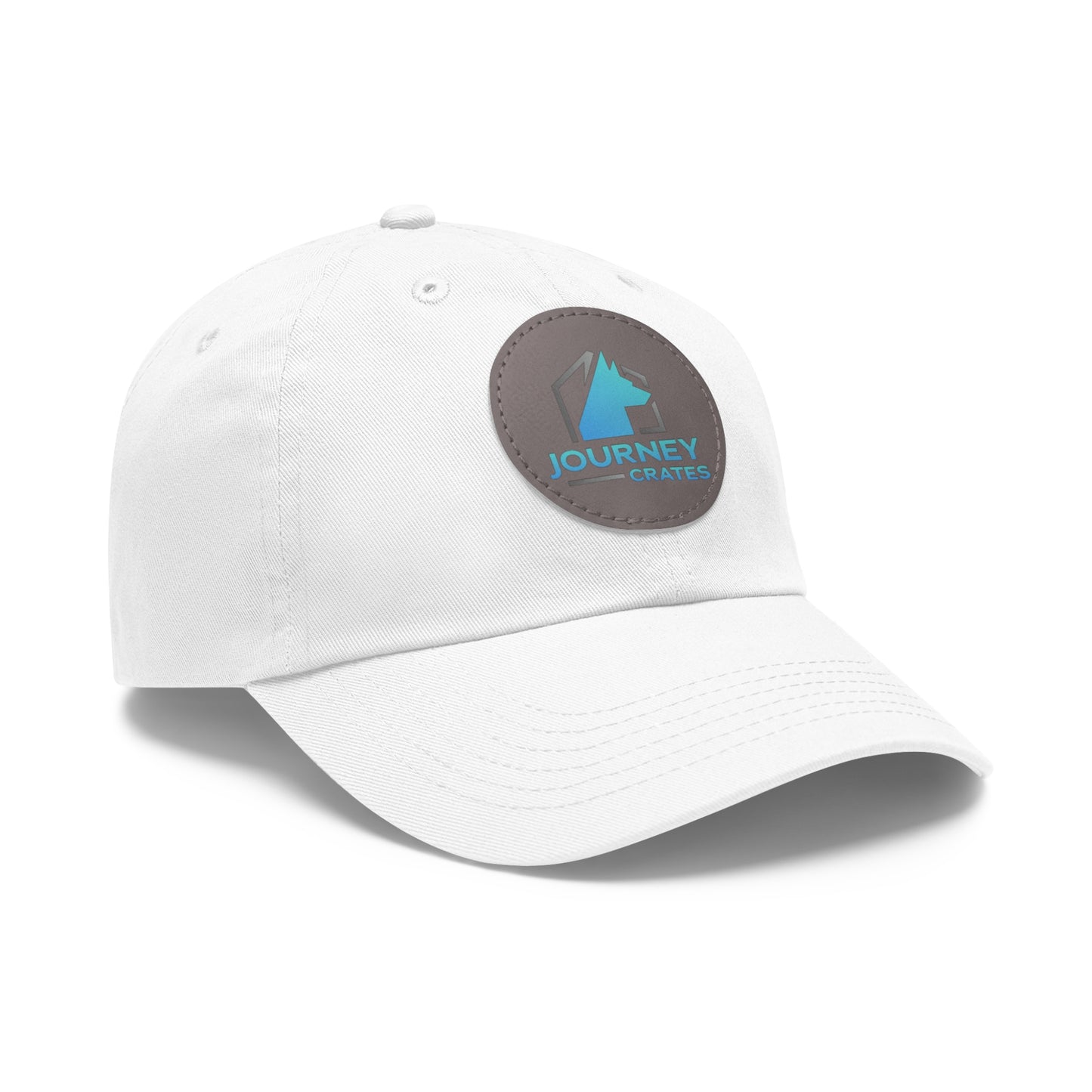 Stylish Dad Hat with Leather Patch