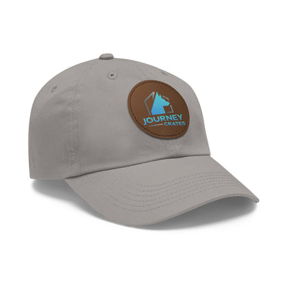 Stylish Dad Hat with Leather Patch