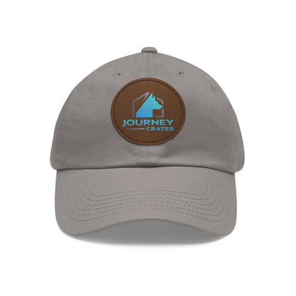 Stylish Dad Hat with Leather Patch