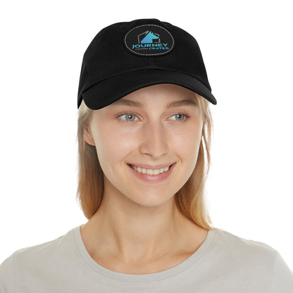 Stylish Dad Hat with Leather Patch