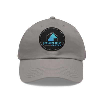 Stylish Dad Hat with Leather Patch