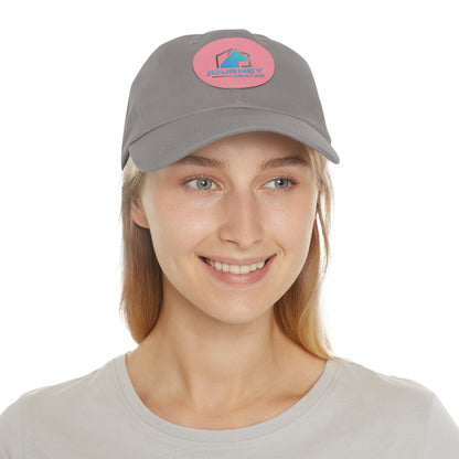 Stylish Dad Hat with Leather Patch